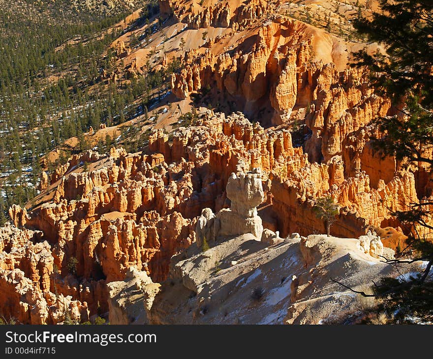 The Bryce Canyon National Park, Utah