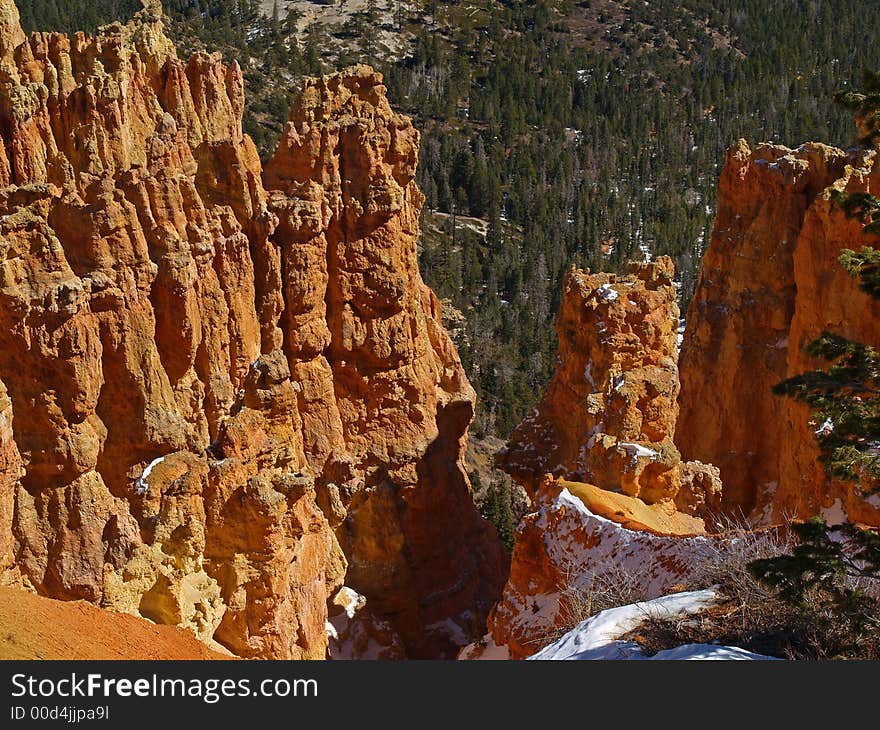 The Bryce Canyon National Park, Utah