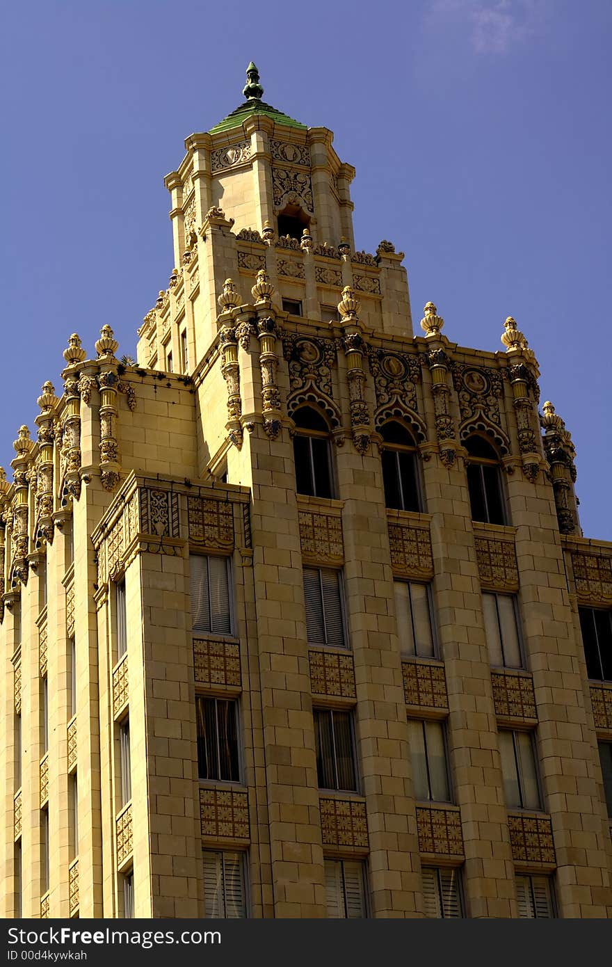 Old spanish building in downtown St. Pete, FL. Old spanish building in downtown St. Pete, FL