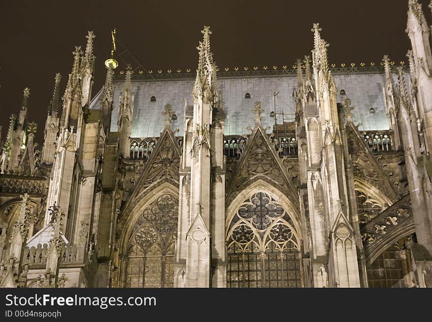 The famous cathedral of Cologne (Kolner Dom)