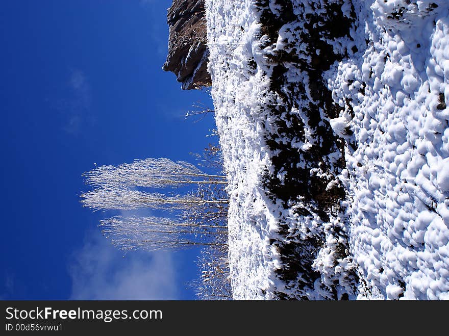 Mountain region near Alamut, West Iran. Mountain region near Alamut, West Iran