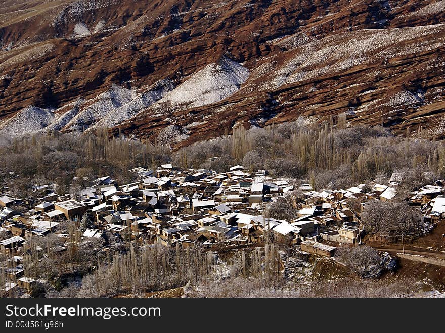 Village in the mountain