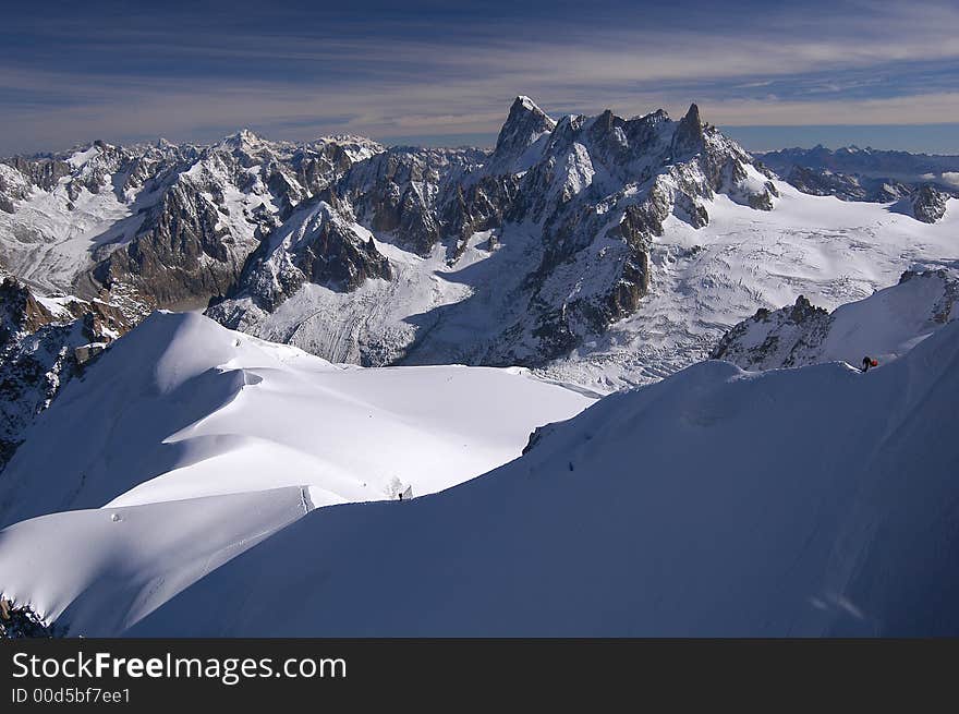 Type of Alps on height of 3400 m. Type of Alps on height of 3400 m.