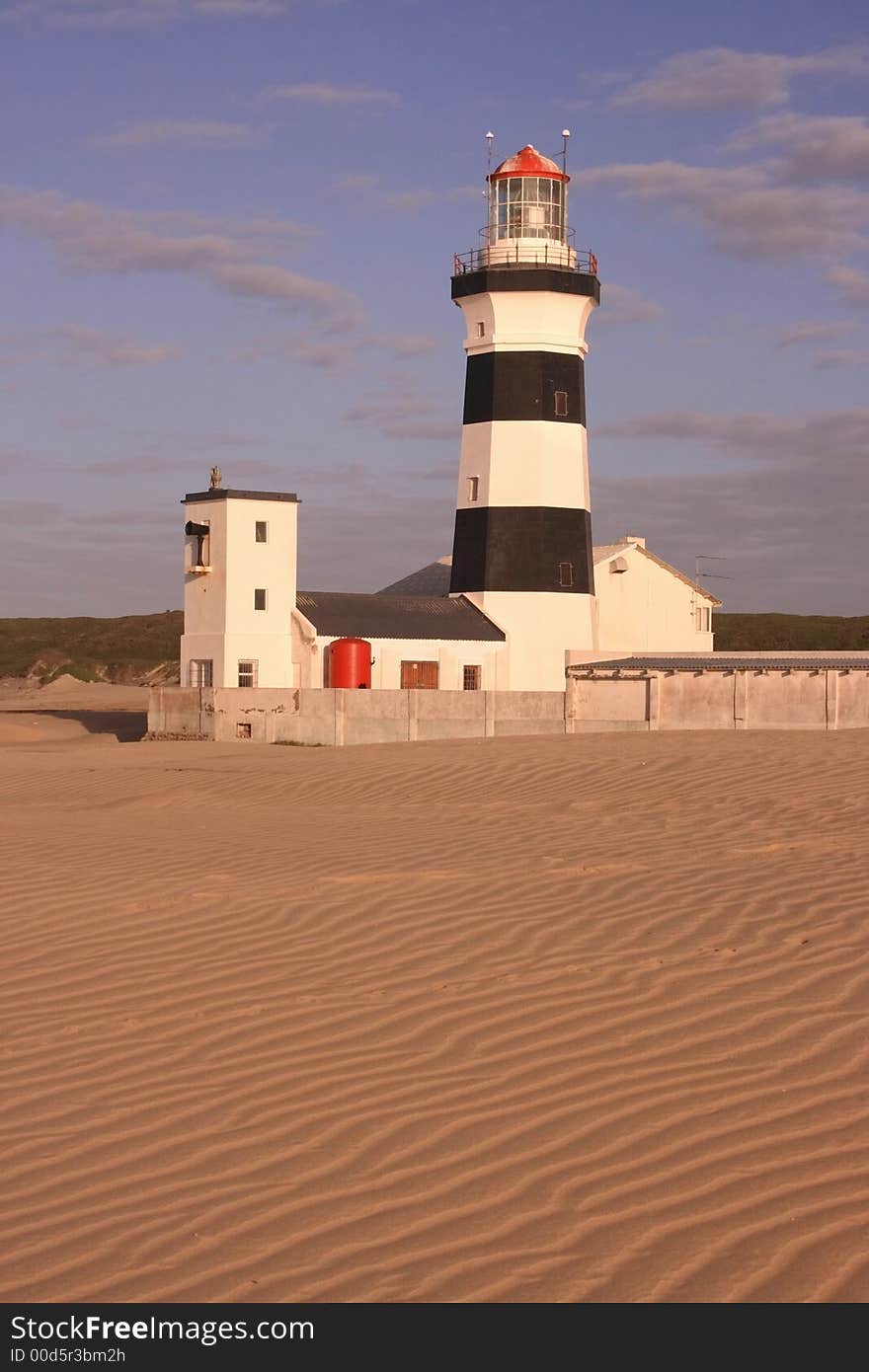 Lighthouse basking in early morning sun. Lighthouse basking in early morning sun