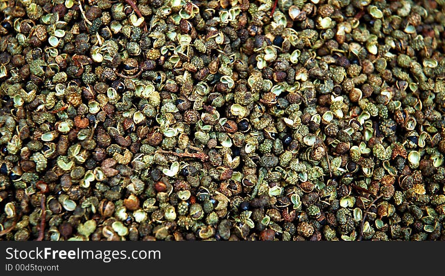 Bunge prickly ash in Sichuan produce market ,west of China