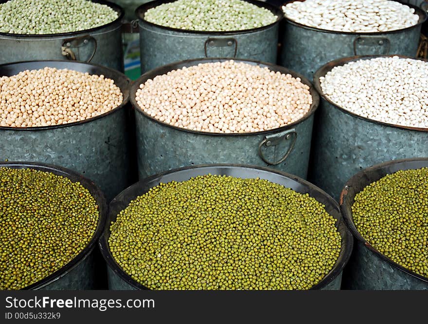 Mung bean in Sichuan produce market ,west of China. Mung bean in Sichuan produce market ,west of China