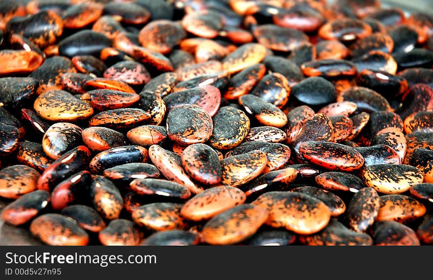 Kidney bean in Sichuan produce market ,west of China. Kidney bean in Sichuan produce market ,west of China