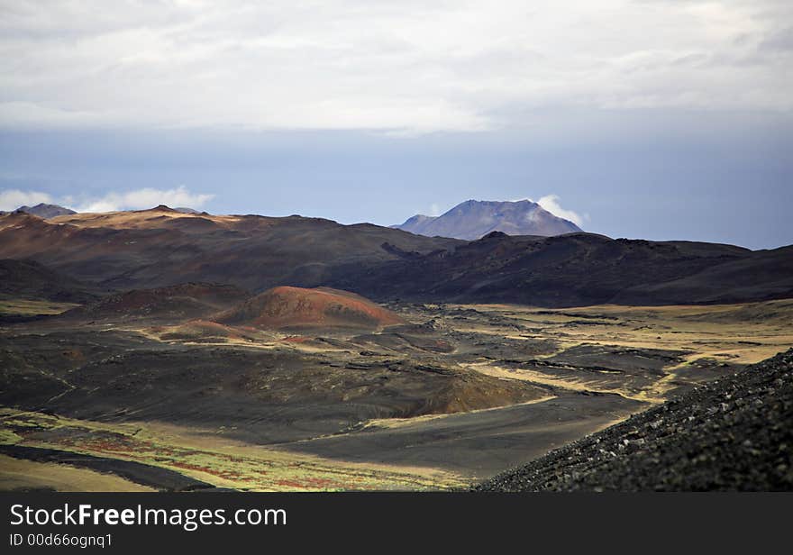 Krafla landscape