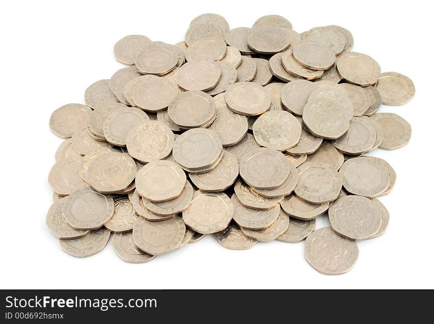 Money - 20 Pence Pieces