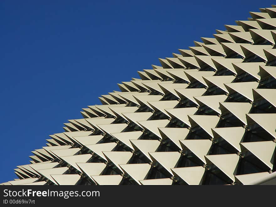 Roof of esplanade