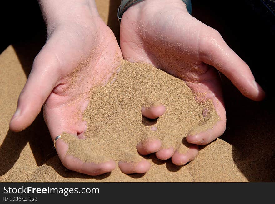 Sand in your hand