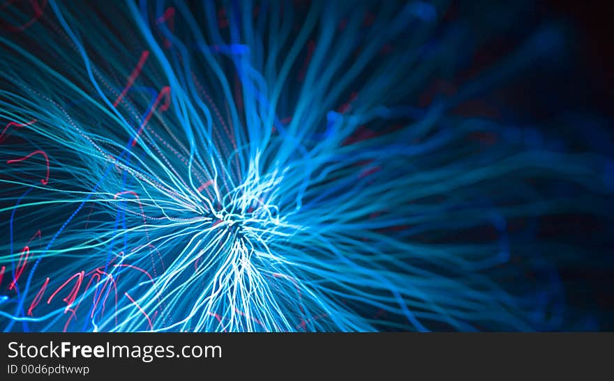 Gas explosion - firework in the lab. Useful as background. Gas explosion - firework in the lab. Useful as background