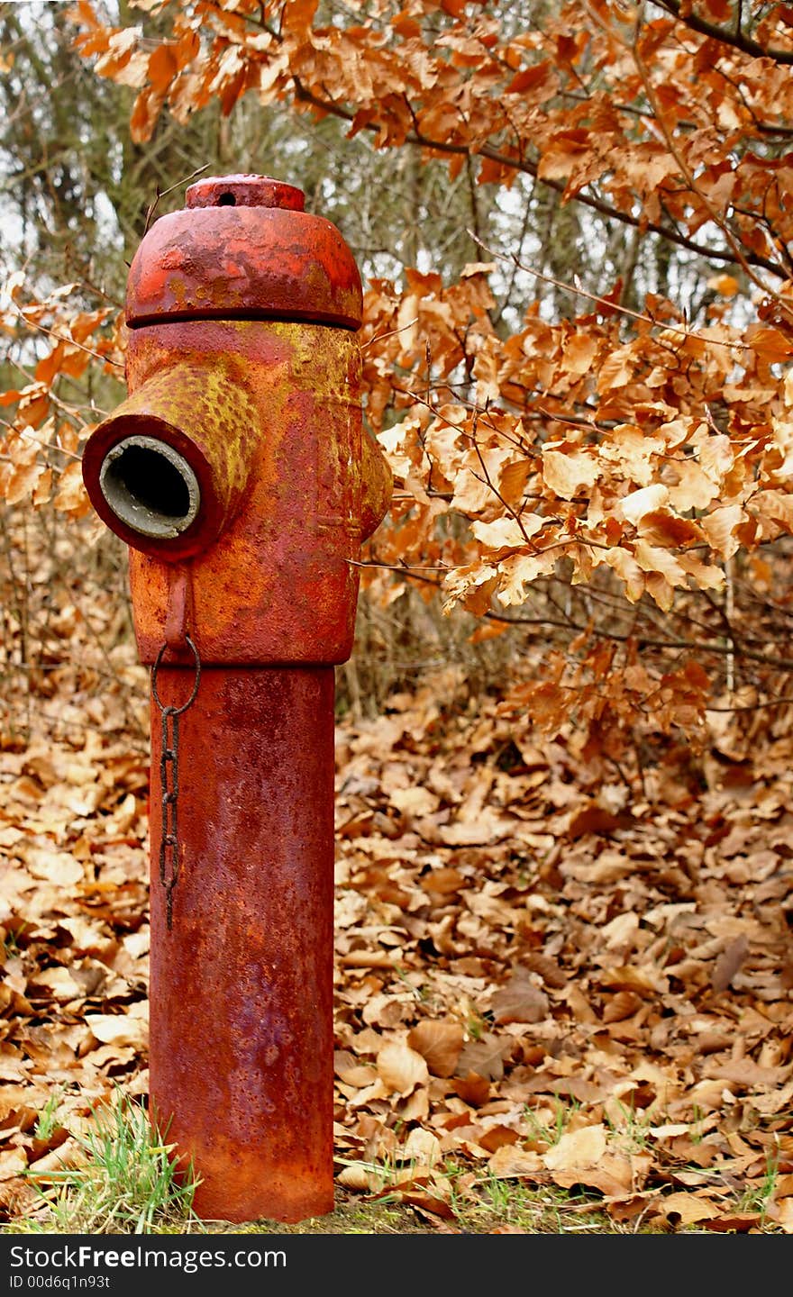 Fire Hydrant Rusty Water Paint. Fire Hydrant Rusty Water Paint