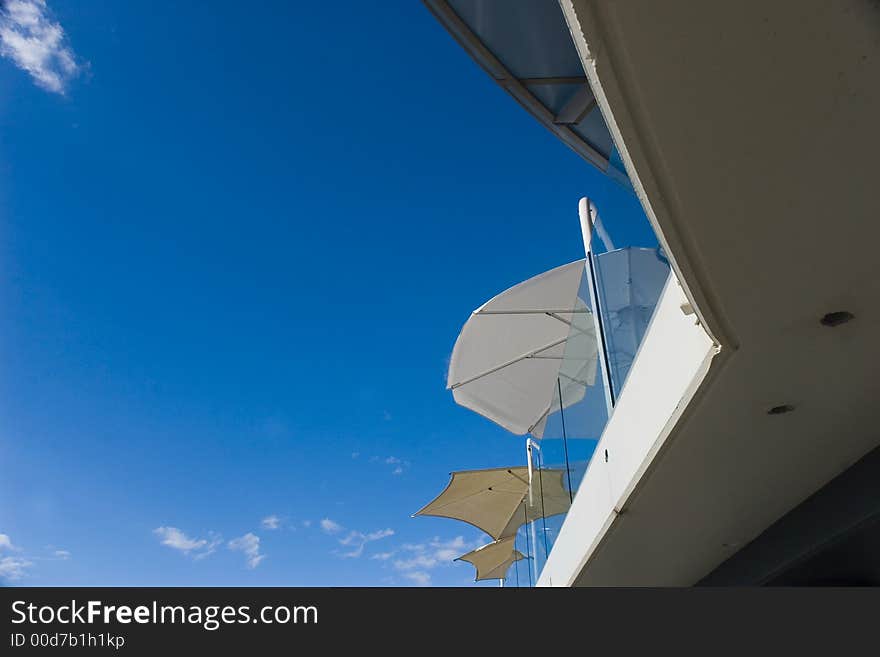 Roof umbrellas