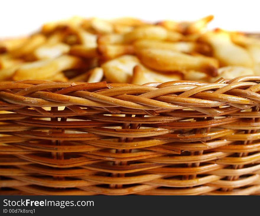 Cracker in the basket