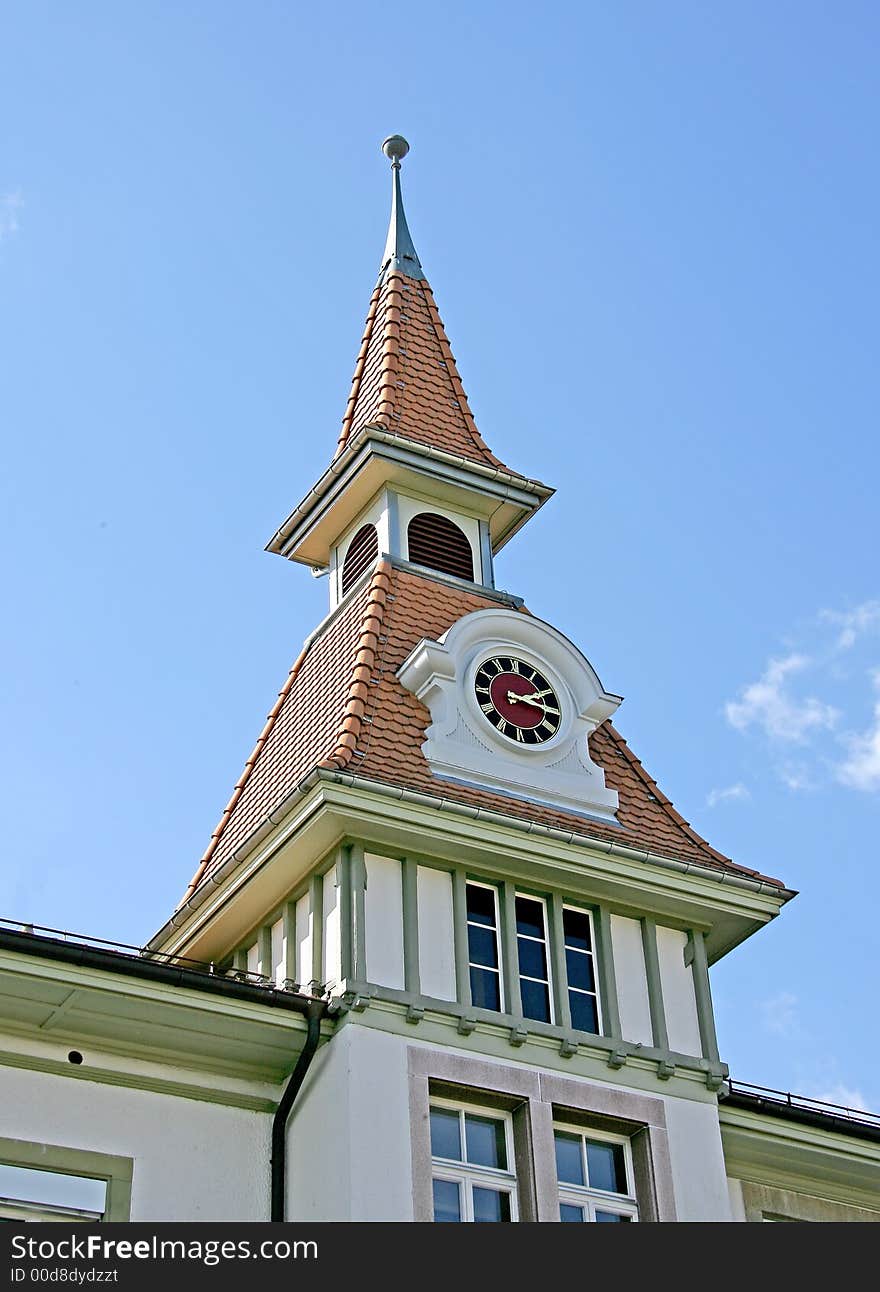 Old Clock Turret 12