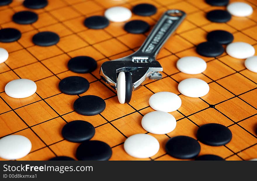 The game of go in Sichuan,west of China