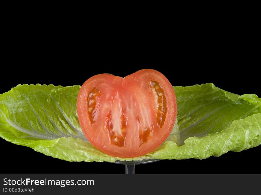 Lettuce And Tomato 1