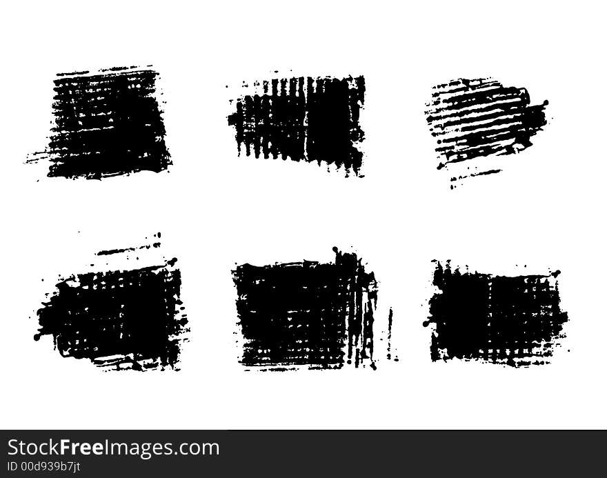 Grunge Brushes for Photoshop and raster software. Grunge Brushes for Photoshop and raster software