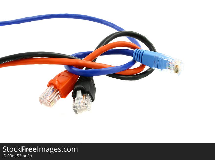 Three Patch Cords