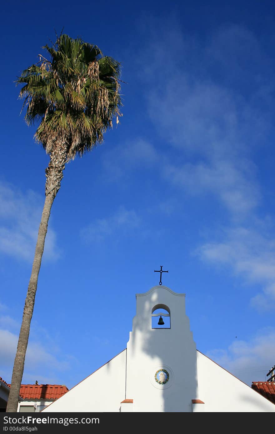 Mission in La Jolla, San Diego.