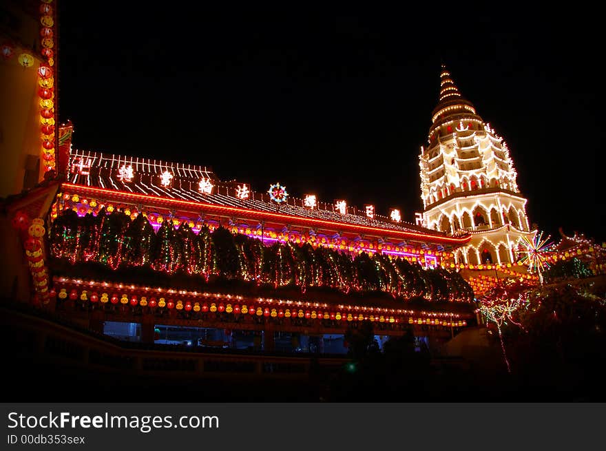 Kek lok si temple in penang, malaysia