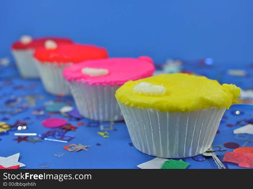 Cupcakes In A Row