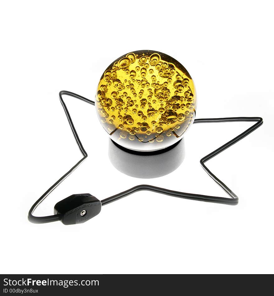 Yellow lamp