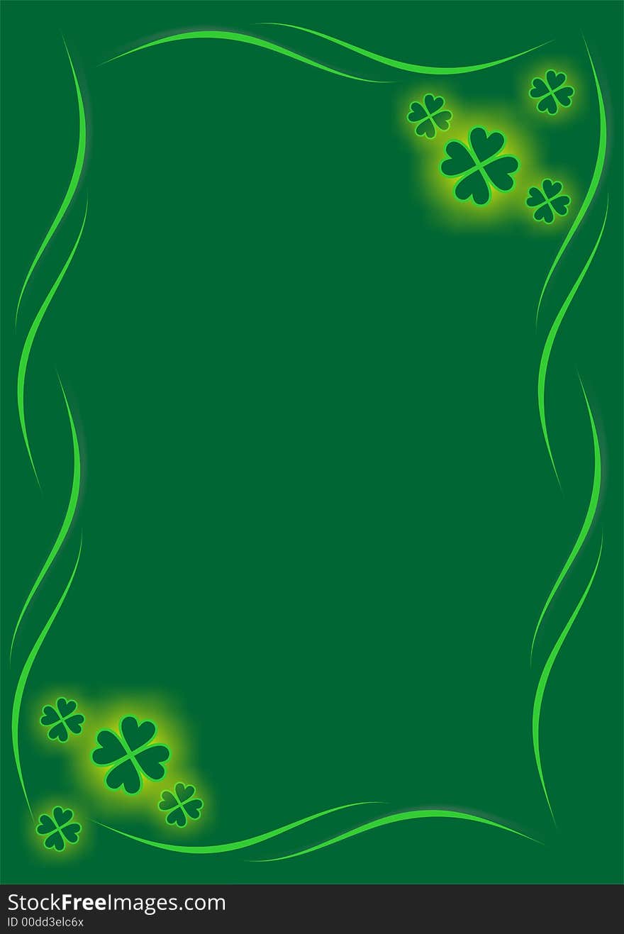 St. Patrick�s day background