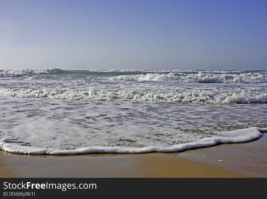 Atlantic ocean in Portugal