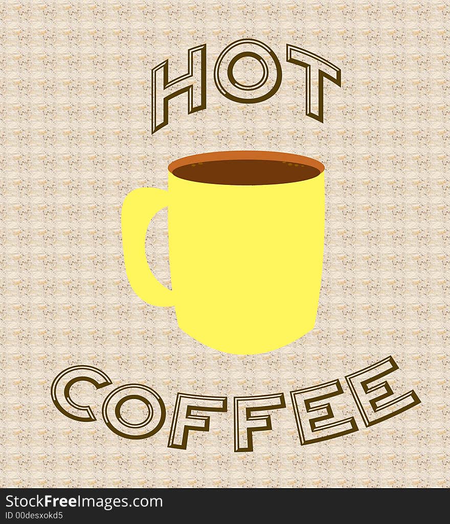 Hot Coffee Poster