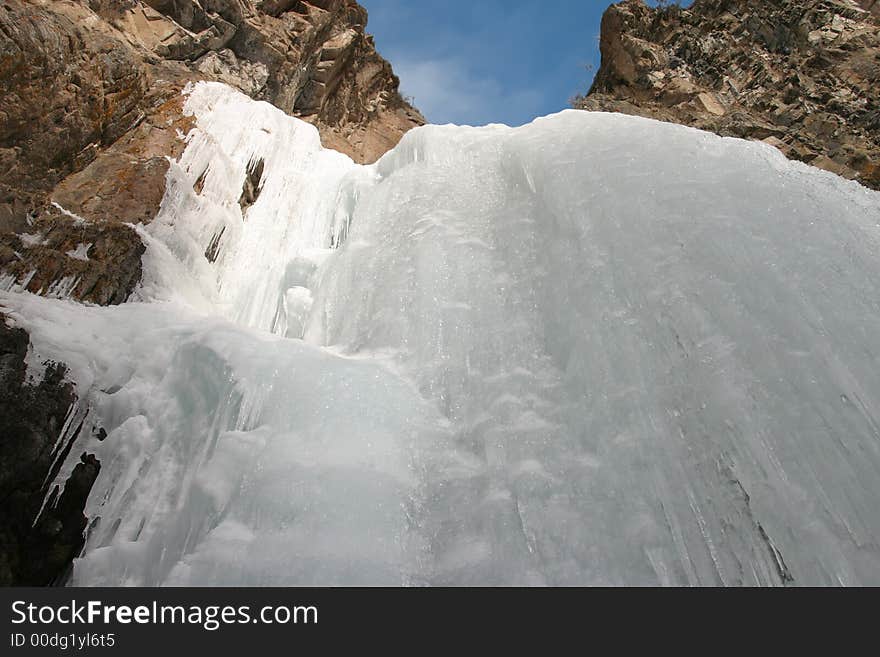 Icy Waterfall