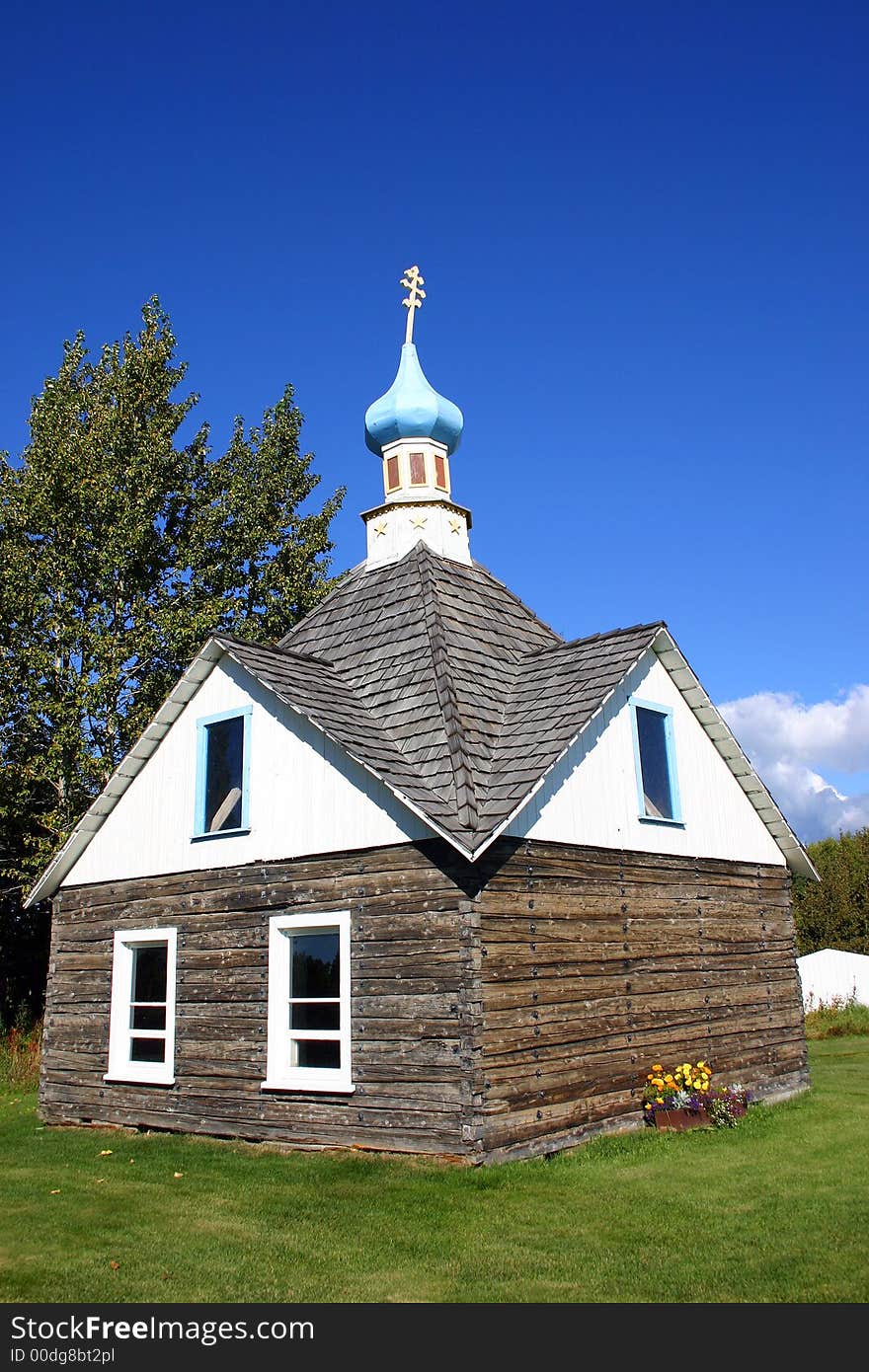 Russian Orthodox chapel in Alaska