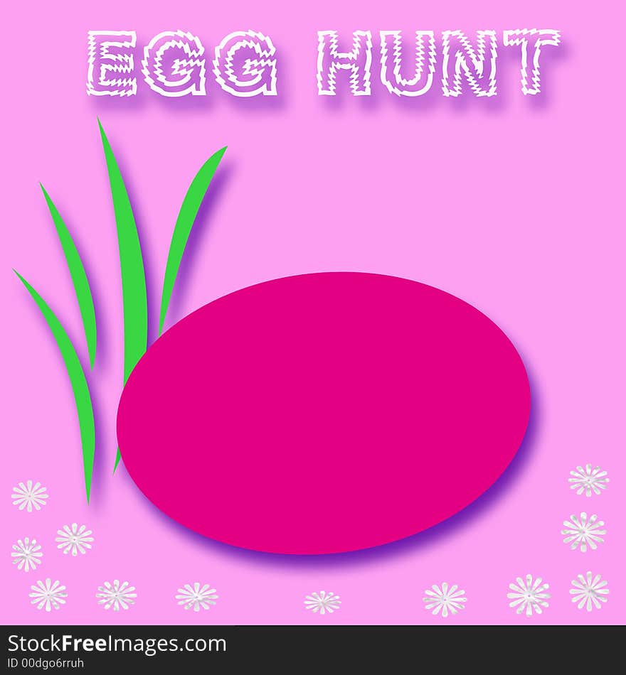 Easter Egg Hunt Sign