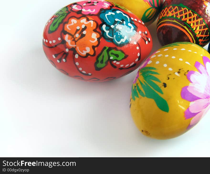 Easter painted egg