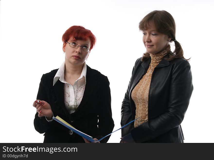 Two businesswomen