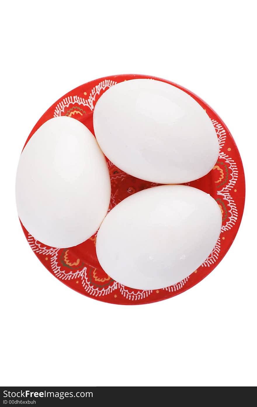 Three Egg On A Plate.