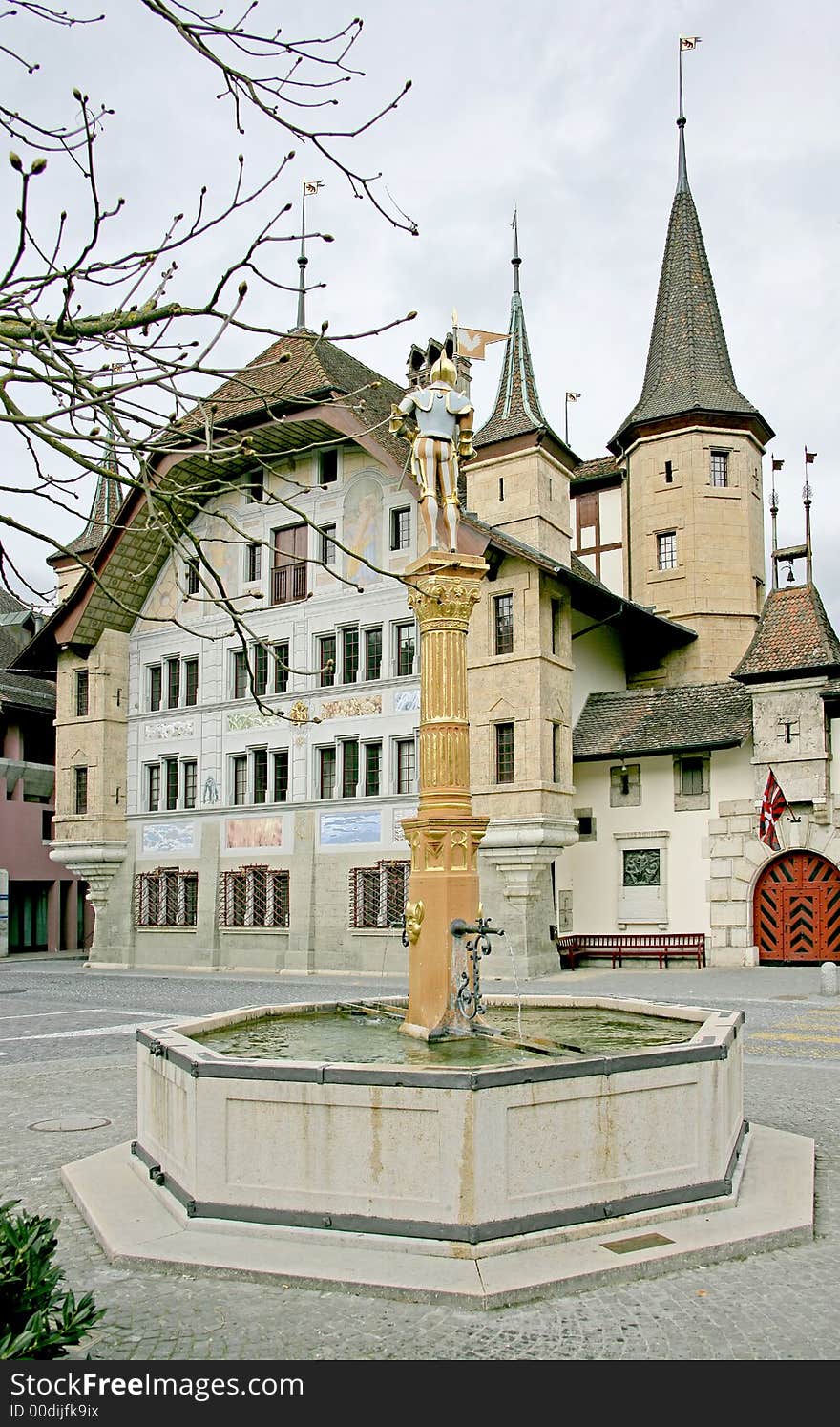 Old City of Büren. Switzerland. Old City of Büren. Switzerland