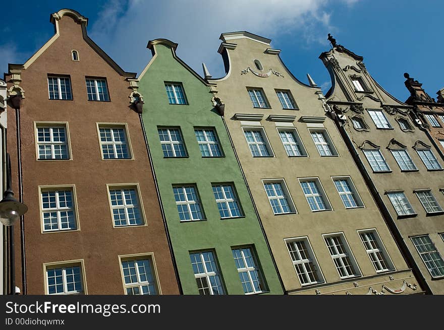 Old town Gdansk/Poland/Central Europe