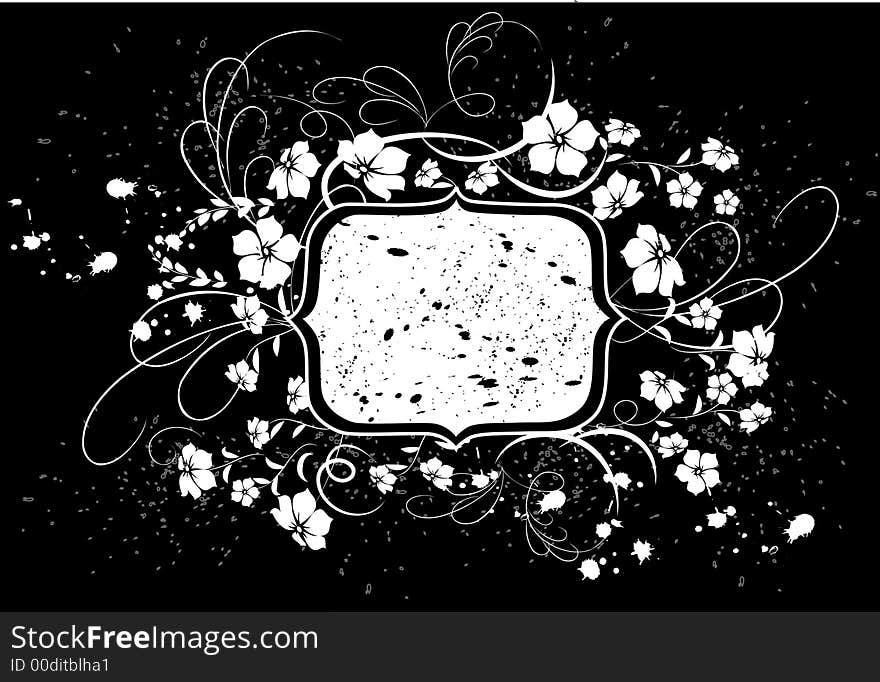 Floral background. Illustration can be used for different purposes