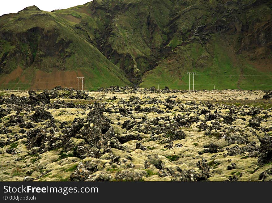 Volcanic landscape