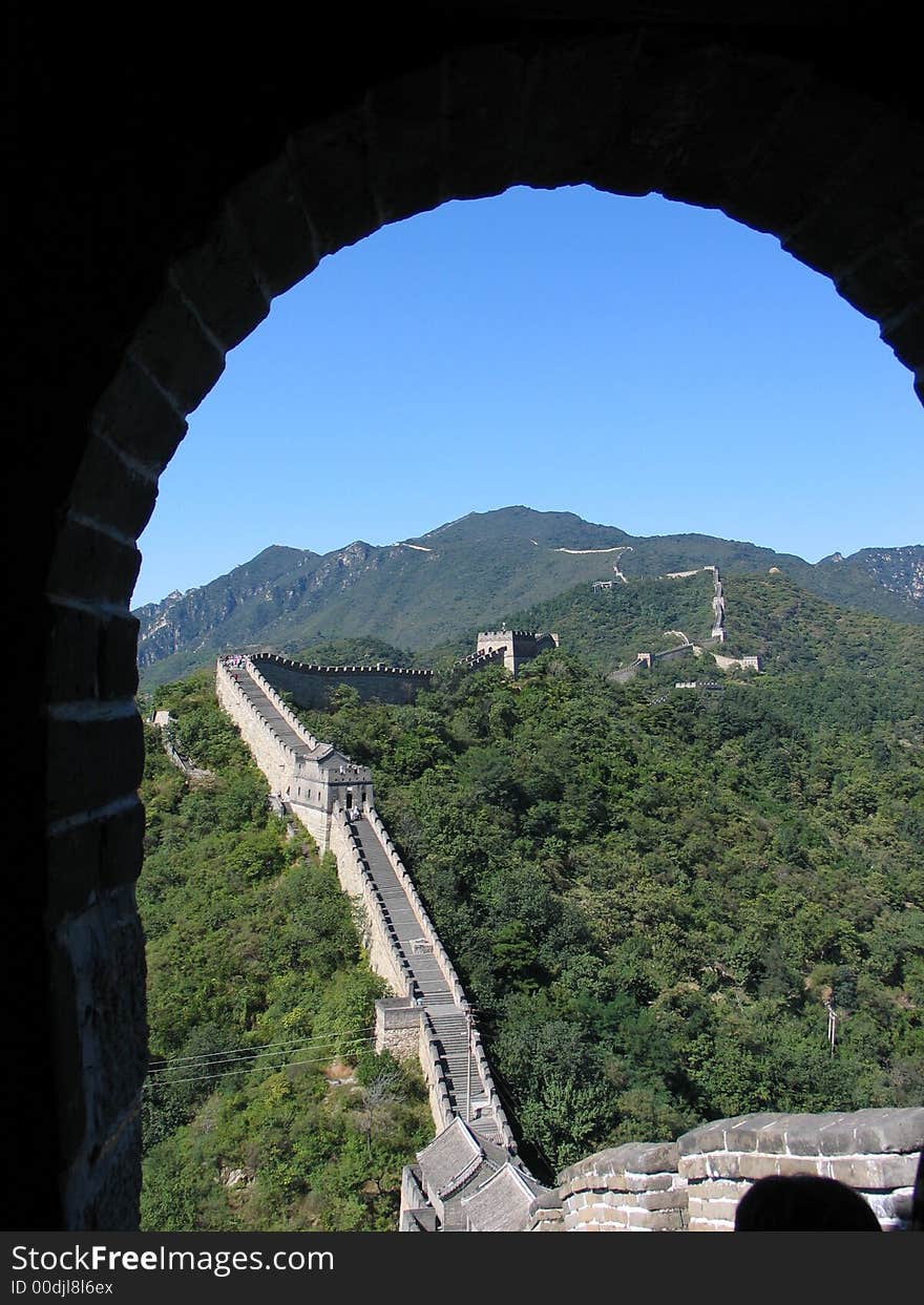 The Great Wall of China at Mutianyu