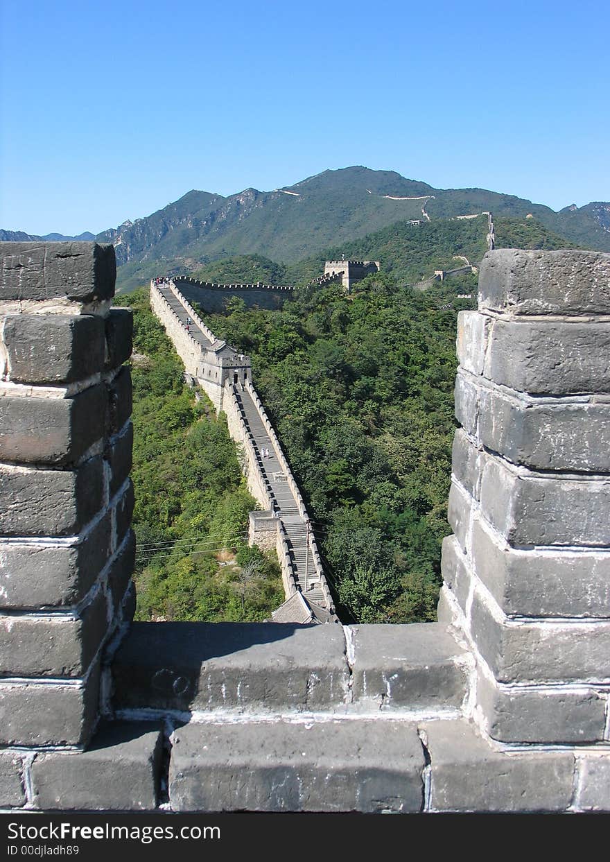 The Great Wall of China at Mutianyu