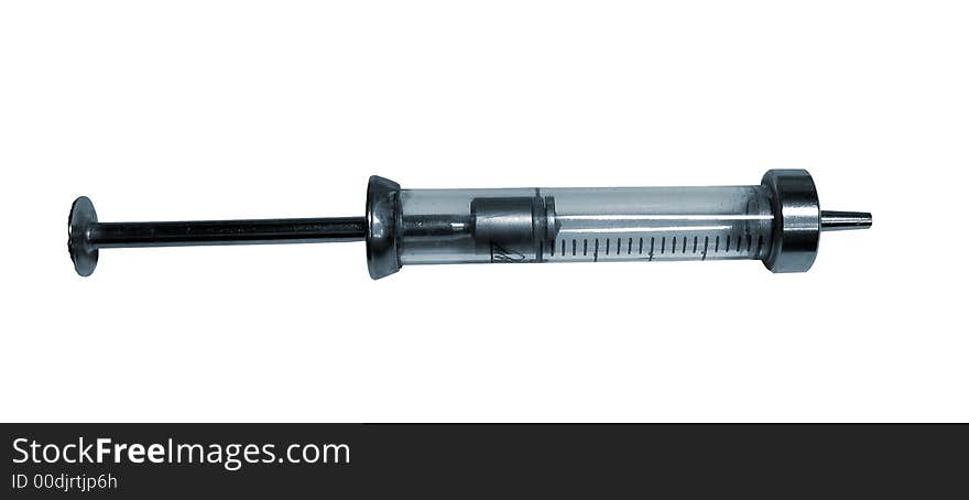 Syringe insulated, isolated, with clipping path for photoshop, with path, for designer. Syringe insulated, isolated, with clipping path for photoshop, with path, for designer