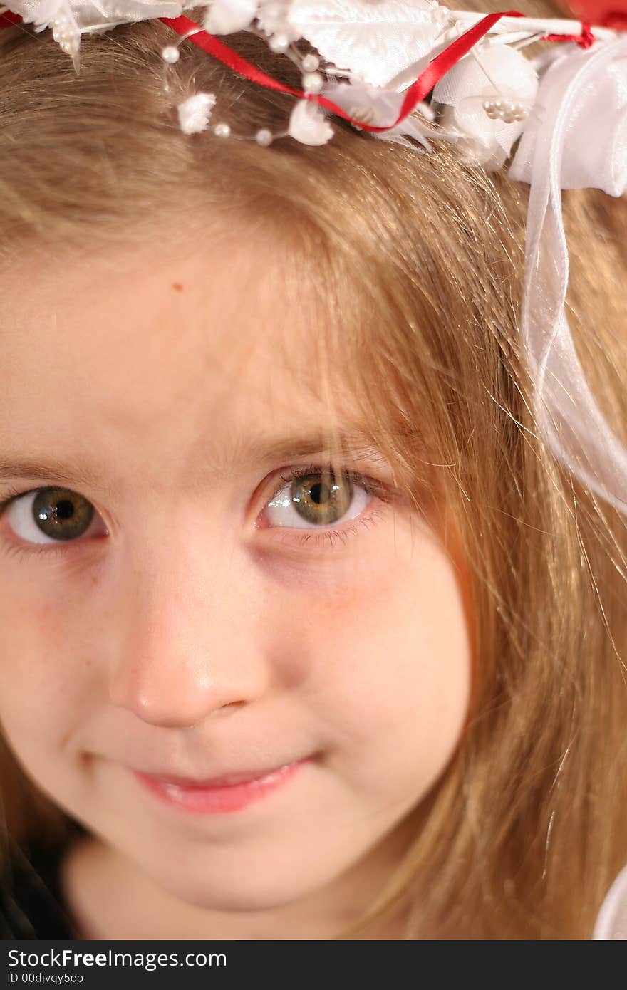 Gorgeous little girl headshot