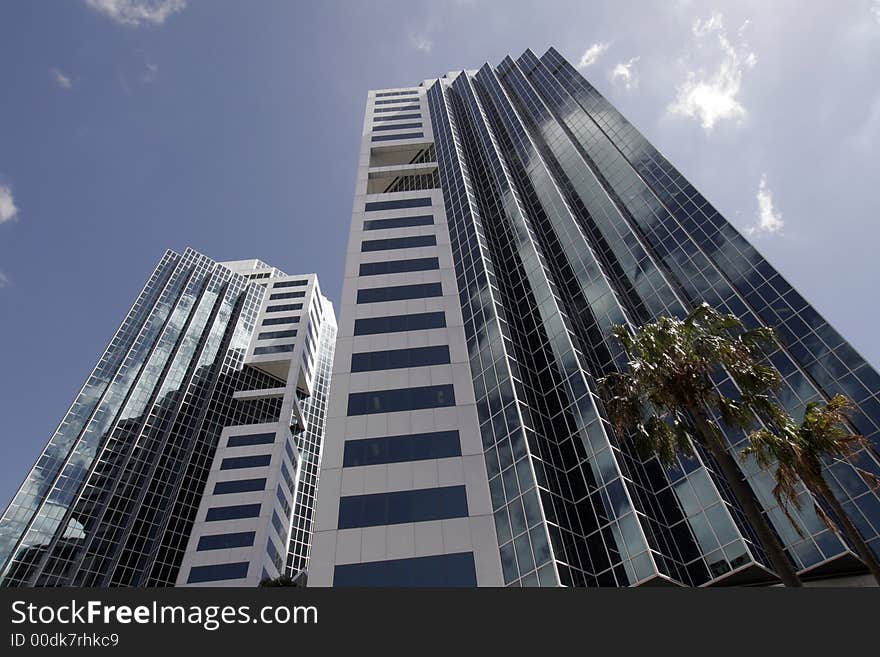 Modern Tall Urban Office Building In Sydney, Australia