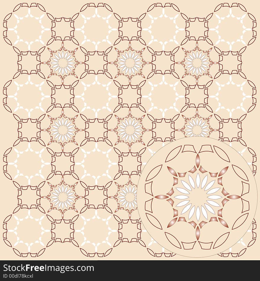 Decorative Wallpaper Background. Vector File, change colors easily. Decorative Wallpaper Background. Vector File, change colors easily.