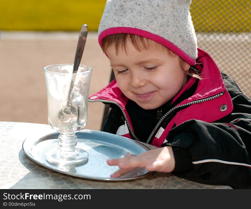 Girl After Snack