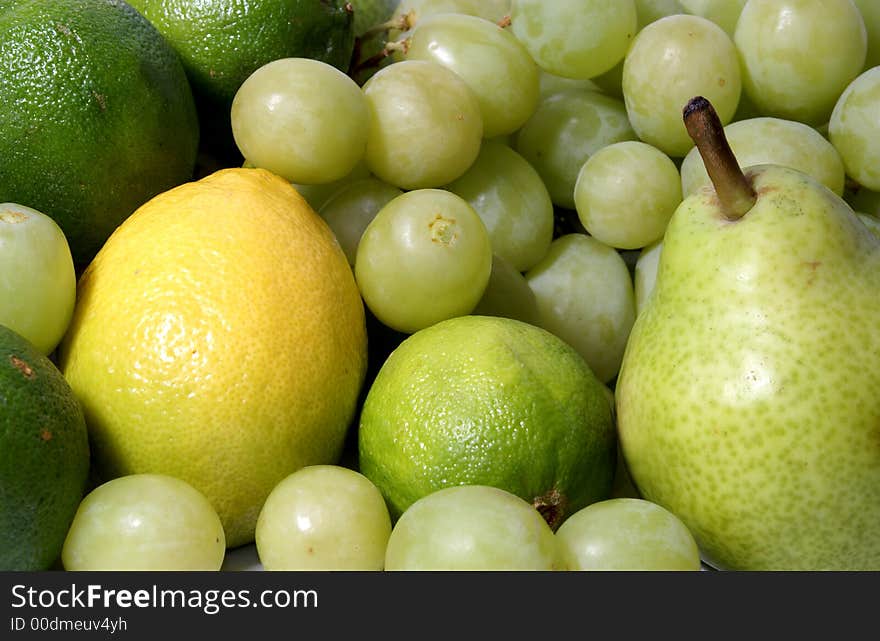 Green fruits