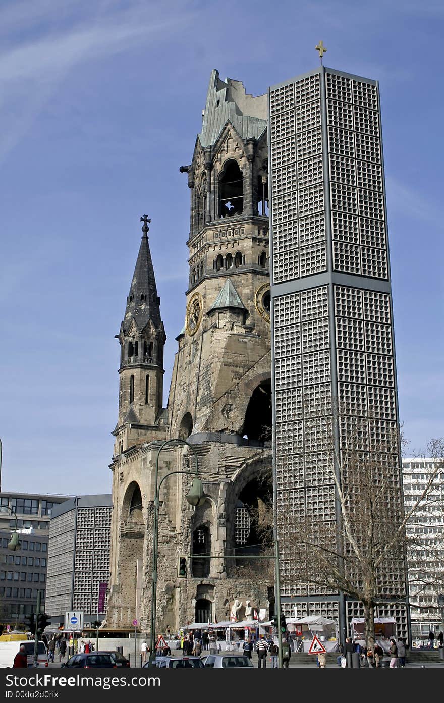 Kaiser-Wilhelm-Gedaechtniskirche in Berlin Germany